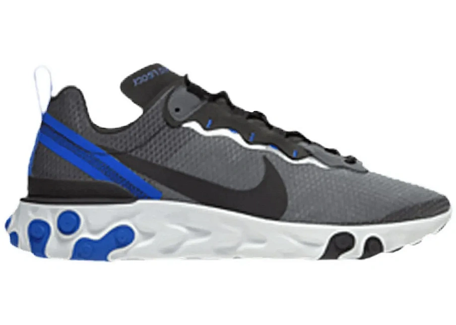 Фото № 1 с приближением к товару «‎Nike React Element 55 SE Black Racer Blue»