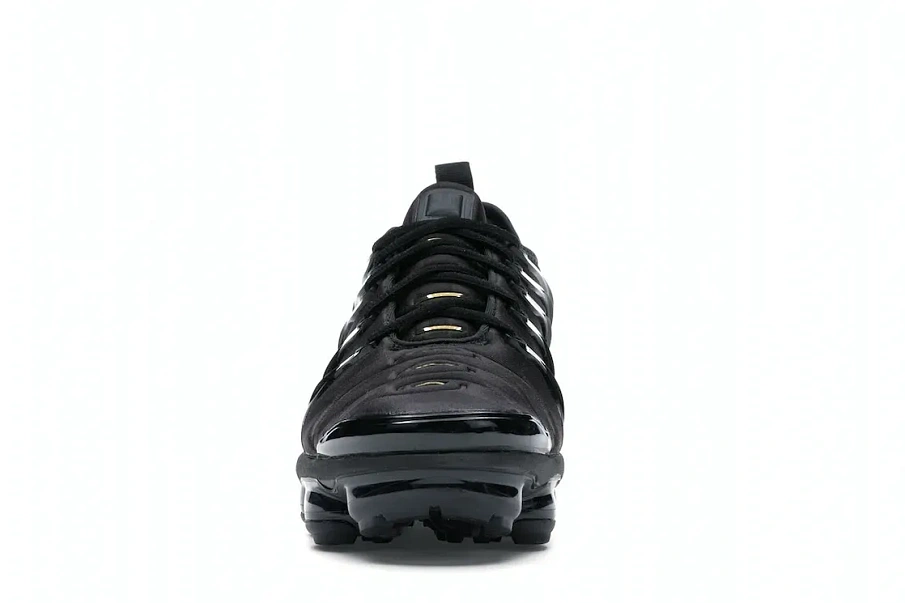 Фото № 2 с приближением к товару «‎Nike Air VaporMax Plus Black Anthracite Metallic Gold»