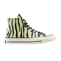 Фото № 1 с приближением к товару «‎Converse Chuck 70 High Glow-In-The-Dark Zebra Print (A15032C)»