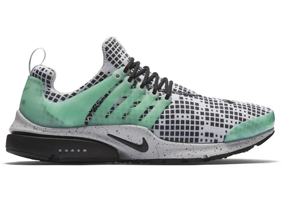 Фото № 1 с приближением к товару «‎Nike Air Presto Green Glow Pixels»