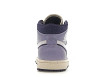 Фото № 4 с приближением к товару «‎Jordan 1 Mid SE Chenille Sky J Light Purple »
