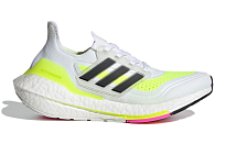 Фото № 2 с приближением к товару «‎adidas Ultraboost 21 J WhiteYellow»