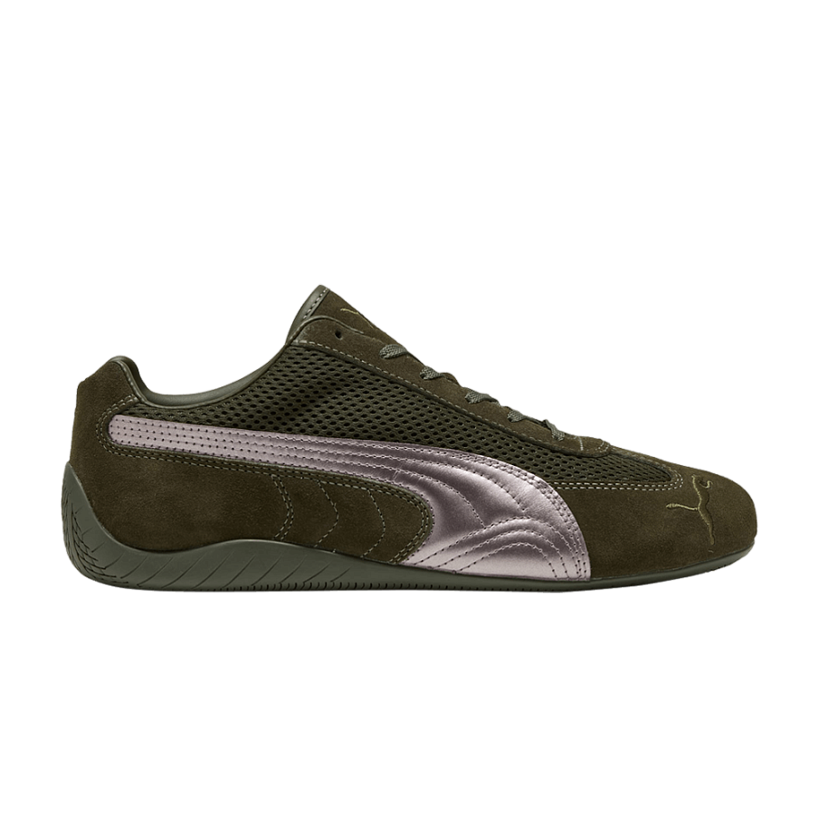 Фото № 1 с приближением к товару «‎Puma Speedcat Premium Dark Olive Matte Silver»