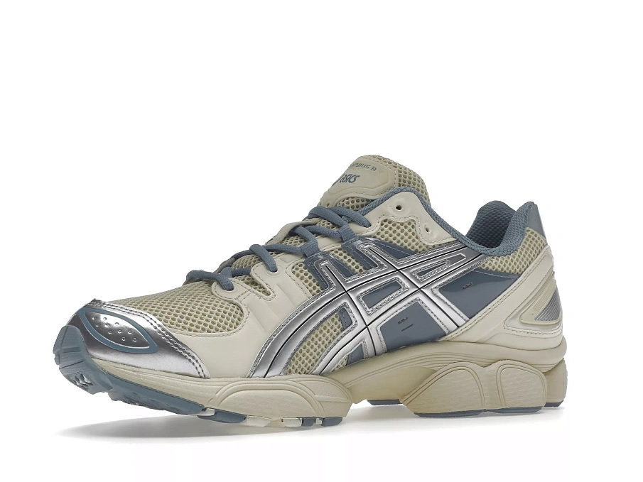 Фото № 4 с приближением к товару «‎ASICS Gel-Nimbus 9 Wind And Sea Cream Blue»