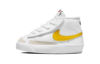 Фото № 1 с приближением к товару «‎(TD) Nike Blazer Mid '77 Mid-Top Sneakers WhiteYellow»