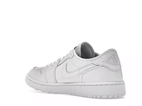 Фото № 6 с приближением к товару «‎Jordan 1 Retro Low Golf White Croc»
