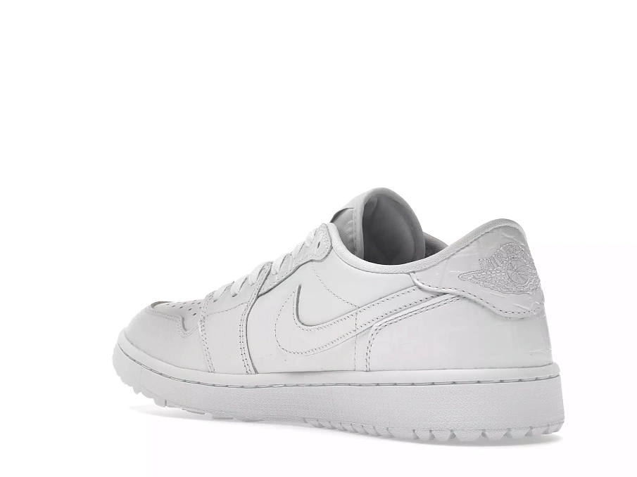 Фото № 6 с приближением к товару «‎Jordan 1 Retro Low Golf White Croc»