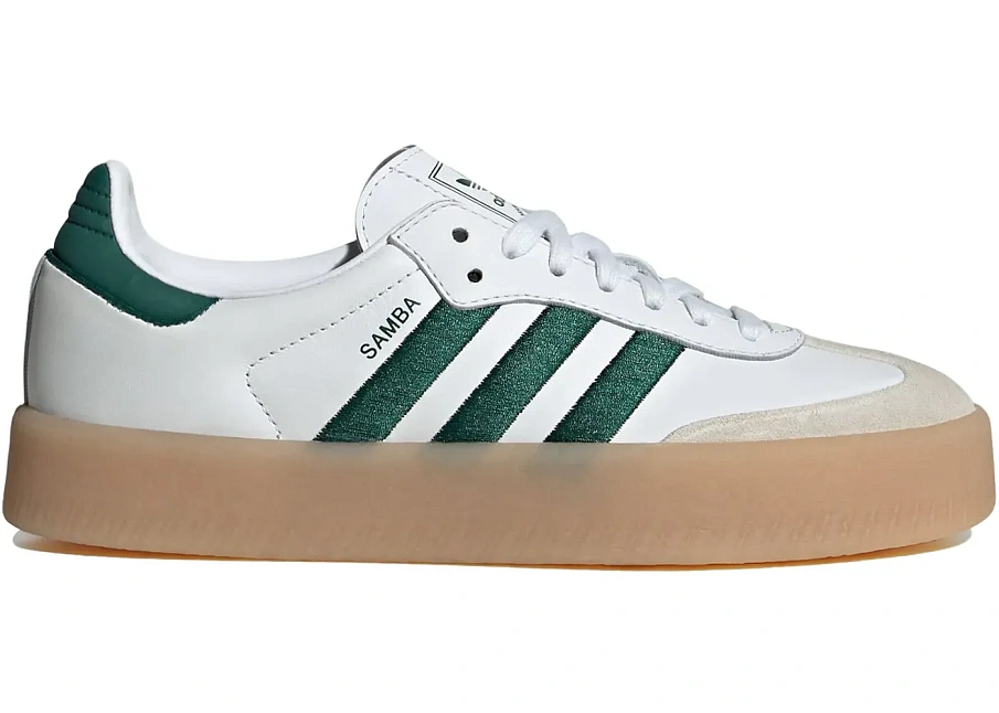 Фото № 1 с приближением к товару «‎adidas Sambae White Collegiate Green Gum»