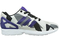 Фото № 1 с приближением к товару «‎adidas ZX Flux White Purple Black»