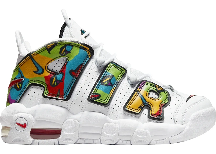 Фото № 1 с приближением к товару «‎Nike Air More Uptempo Peace, Love, Swoosh »