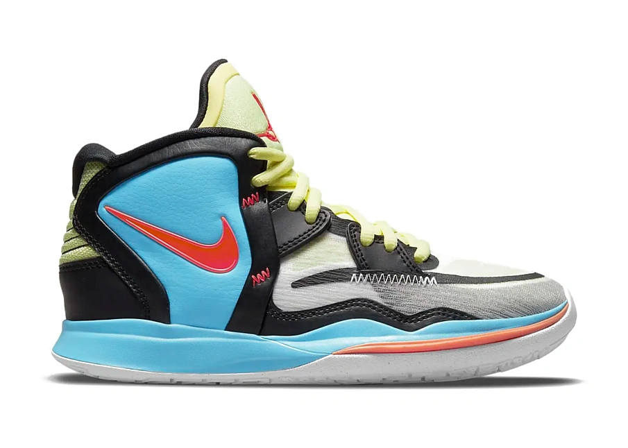 Фото № 1 с приближением к товару «‎Nike Kyrie Infinity Citron Tint Baltic Blue »