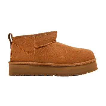UGG Classic Ultra Mini Platform Boot Kids Chestnut - 1
