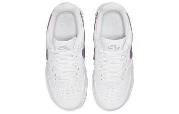 Nike Air Force 1 Low "Glitter Swoosh" Low-Top Sneakers WhitePurple - 7