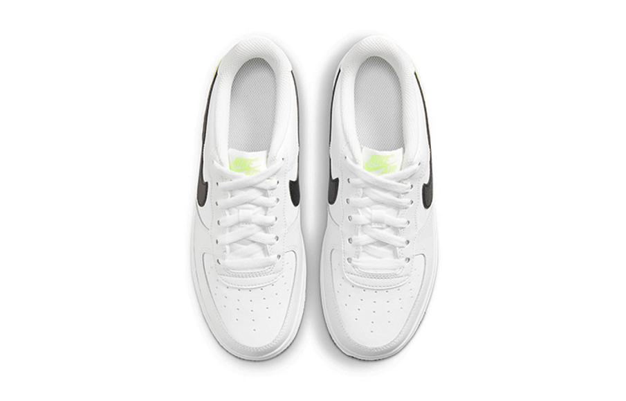 Фото № 4 с приближением к товару «‎Nike Air Force 1 Low GS 'Just Do It - White Volt'»