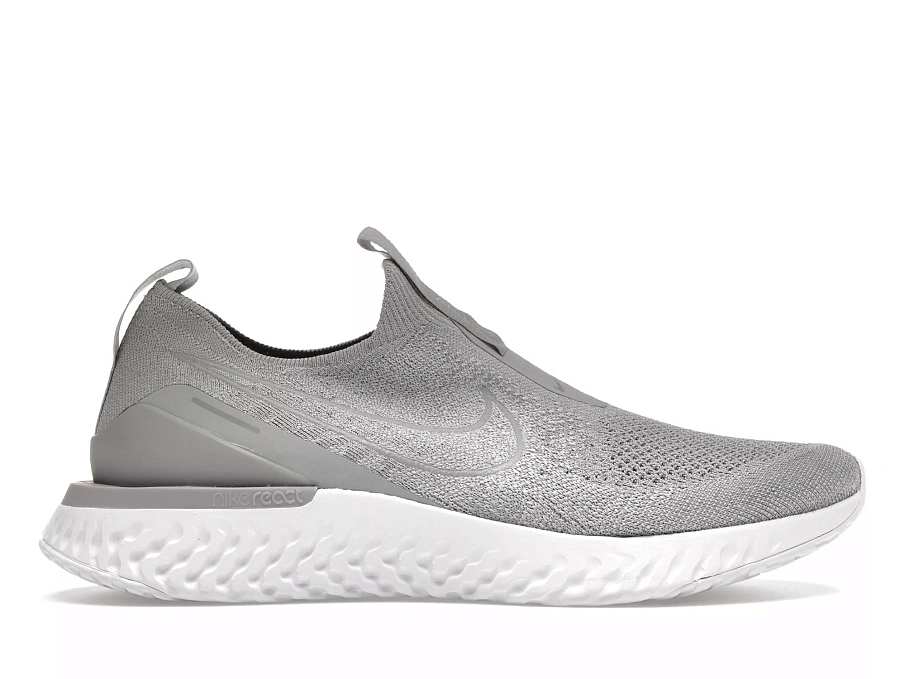 Фото № 1 с приближением к товару «‎Nike Epic Phantom React Flyknit Wolf Grey»