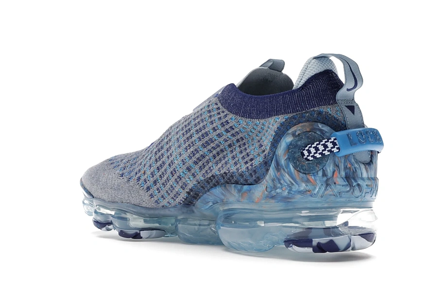 Фото № 6 с приближением к товару «‎Nike Air VaporMax 2020 Flyknit Stone Blue»