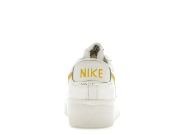 Nike Blazer Low Platform Sail Vivid Sulfur  - 4