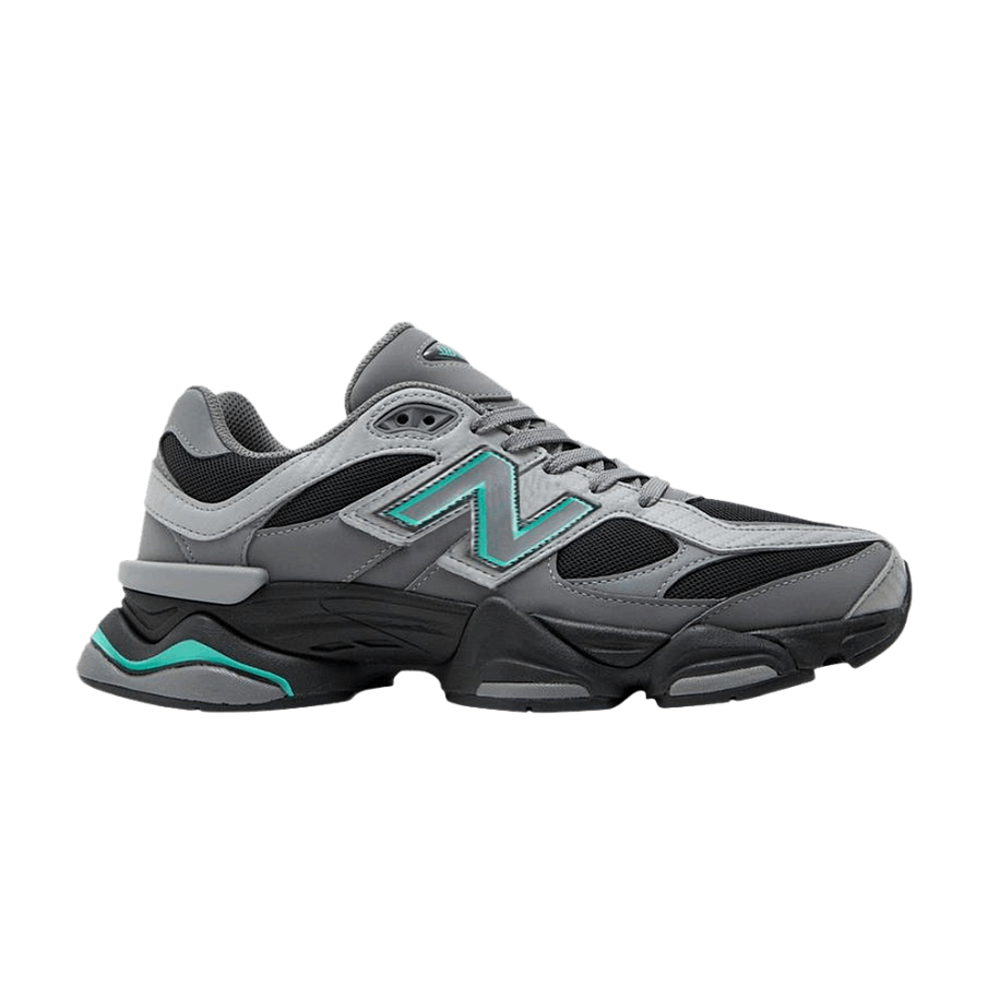 Фото № 1 с приближением к товару «‎New Balance 9060 JD Exclusive - Grey Black Teal»