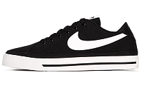 Фото № 1 с приближением к товару «‎Nike Court Legacy Canvas shoes BlackWhite»