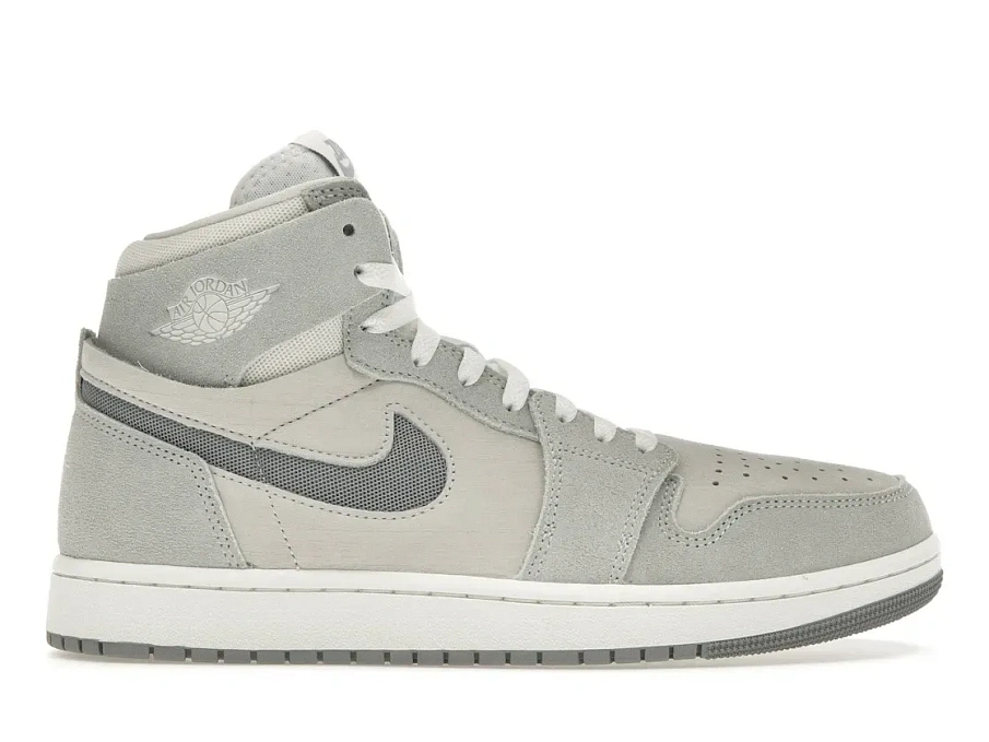 Фото № 1 с приближением к товару «‎Jordan 1 High Zoom Air CMFT 2 Particle Grey»