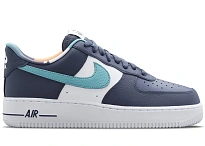 Фото № 1 с приближением к товару «‎Nike Air Force 1 Low 07 LV8 EMB Thunder Blue Washed Teal»