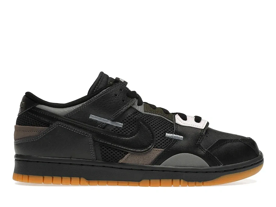 Фото № 1 с приближением к товару «‎Nike Dunk Low Scrap Black Gum»