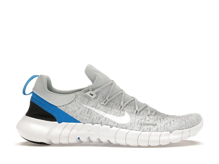 Фото № 1 с приближением к товару «‎Nike Free Run 5.0 Pure Platinum Photo Blue»