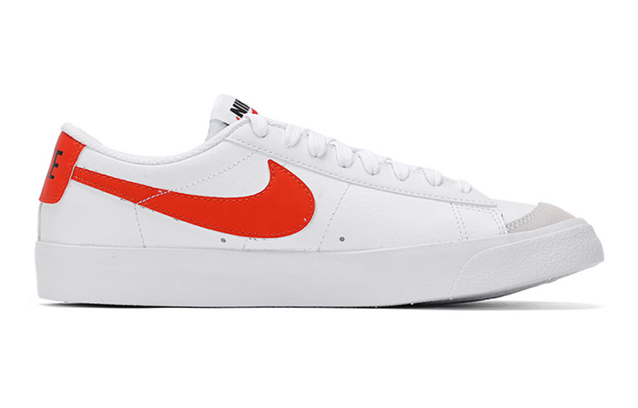 Фото № 2 с приближением к товару «‎(GS) Nike Blazer Low '77 Sneakers WhiteRed»