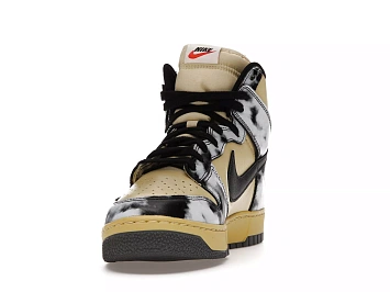 Nike Dunk High 1985 Black Acid Wash - 2