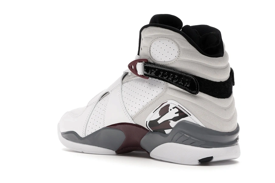 Фото № 6 с приближением к товару «‎Jordan 8 Retro White Burgundy »