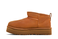 Фото № 4 с приближением к товару «‎UGG Classic Ultra Mini Platform Boot Kids Chestnut»