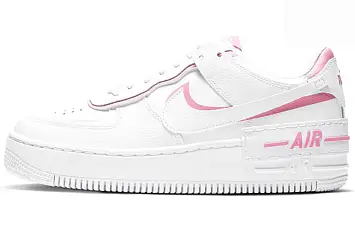 Nike Air Force 1 Shadow White Magic Flamingo (W) - 1