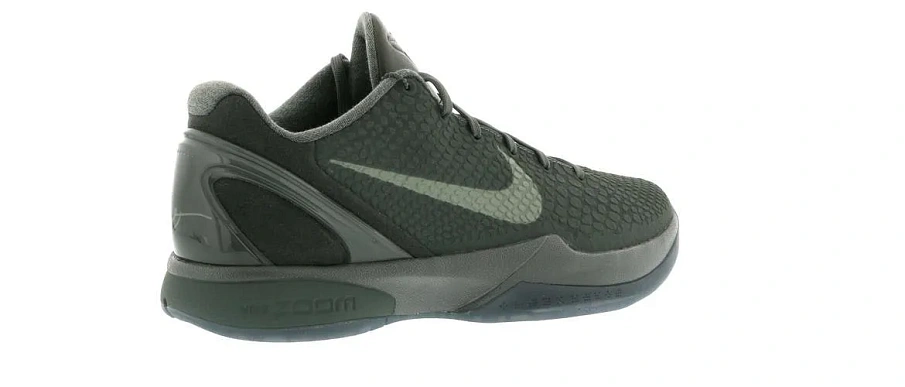 Фото № 6 с приближением к товару «‎Nike Kobe 6 Black Mamba Collection Fade to Black»