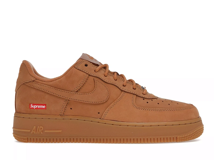 Фото № 1 с приближением к товару «‎Nike Air Force 1 Low SP Supreme Wheat»