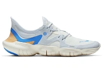 Фото № 1 с приближением к товару «‎Nike Free RN 5 Just Do It Grey Blue Hero »