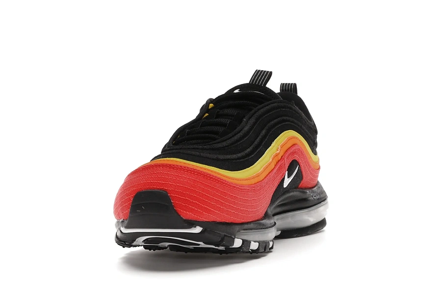 Фото № 4 с приближением к товару «‎Nike Air Max 97 Black Chile Red Magma Orange»