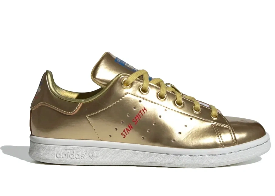 Фото № 1 с приближением к товару «‎adidas Stan Smith Gold Metallic »