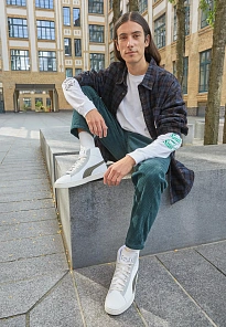 Фото № 3 с приближением к товару «‎BASKET MID XXI RE.GEN UNISEX»