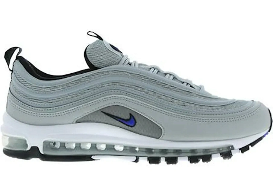 Фото № 1 с приближением к товару «‎Nike Air Max 97 Metallic Silver Racer Blue»