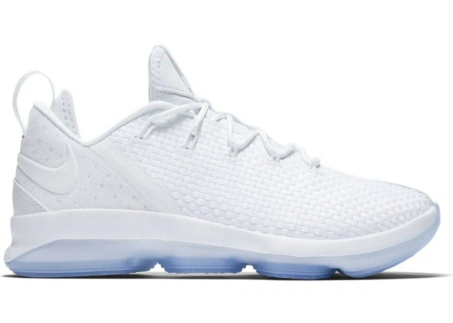 Фото № 1 с приближением к товару «‎Nike LeBron 14 Low White Ice»