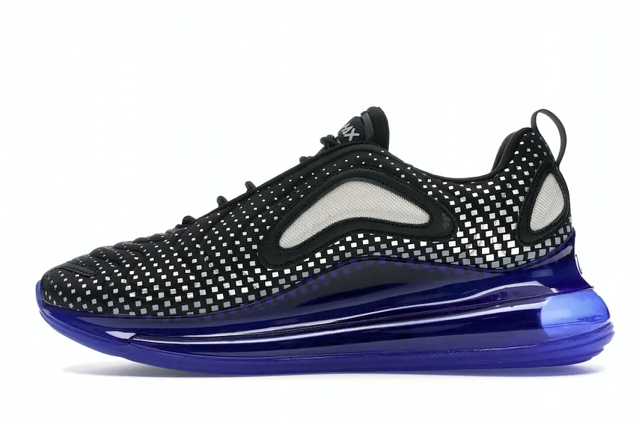 Фото № 3 с приближением к товару «‎Nike Air Max 720 Pixel Black Blue»