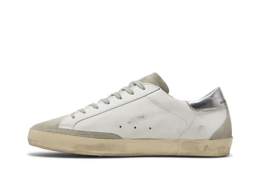 Фото № 4 с приближением к товару «‎Golden Goose Superstar White Electric Blue»