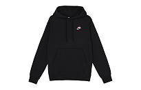 Фото № 1 с приближением к товару «‎Nike Mens Sportswear Keep It Clean Plus Fleece Hoodie Black»