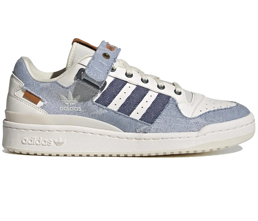 Фото № 1 с приближением к товару «‎adidas Forum Low Blue Cloud White»