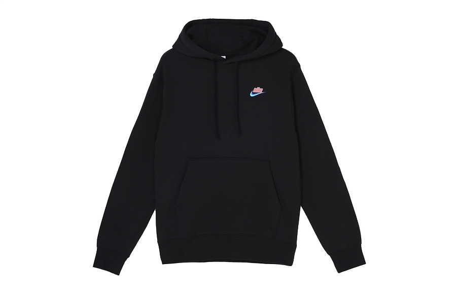 Фото № 1 с приближением к товару «‎Nike Mens Sportswear Keep It Clean Plus Fleece Hoodie Black»