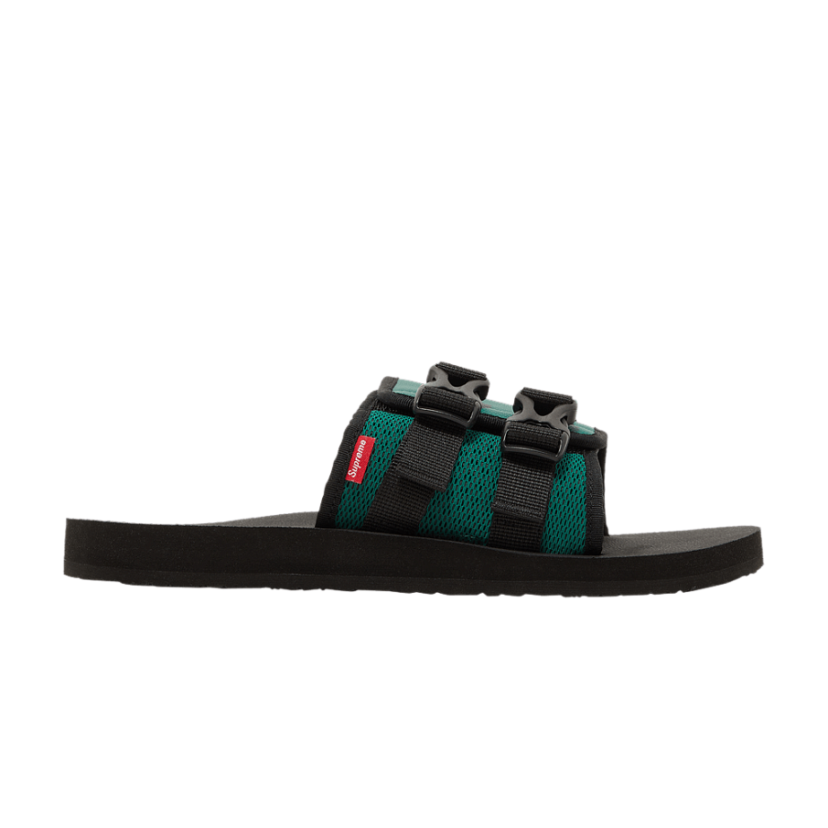 Фото № 1 с приближением к товару «‎Supreme x The North Face Trekking Sandal Evergreen»