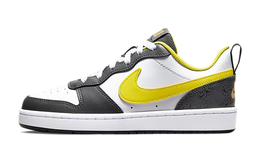 Фото № 1 с приближением к товару «‎Nike Court Borough Low 2 SE (GS) Low-Top Skate shoes GrayWhiteYellow»