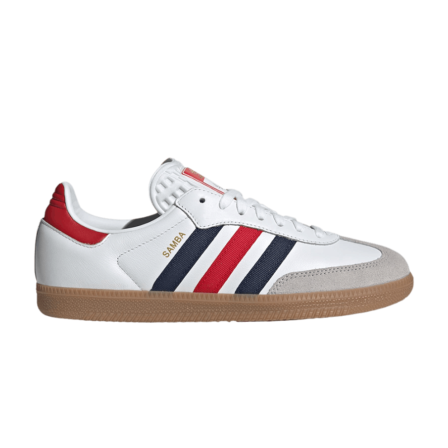 Фото № 1 с приближением к товару «‎adidas Samba OG Cloud White Night Indigo»