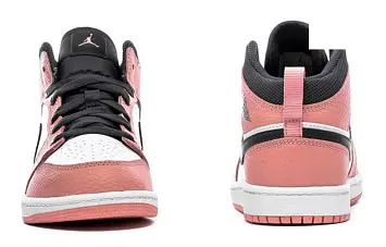 Nike Air Jordan 1 Mid Ps Pink Quartz - 5