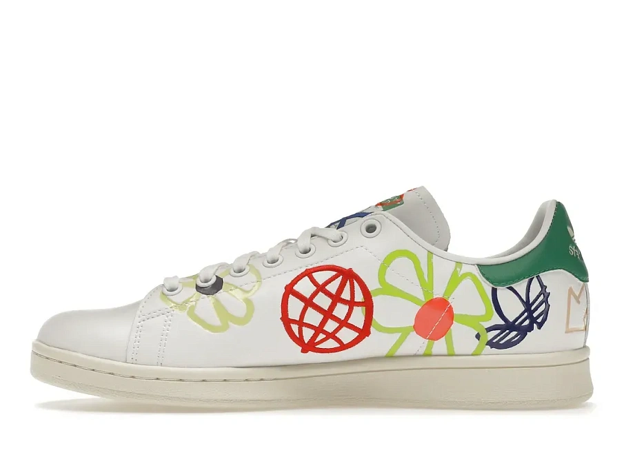Фото № 3 с приближением к товару «‎adidas Stan Smith Primegreen Floral »